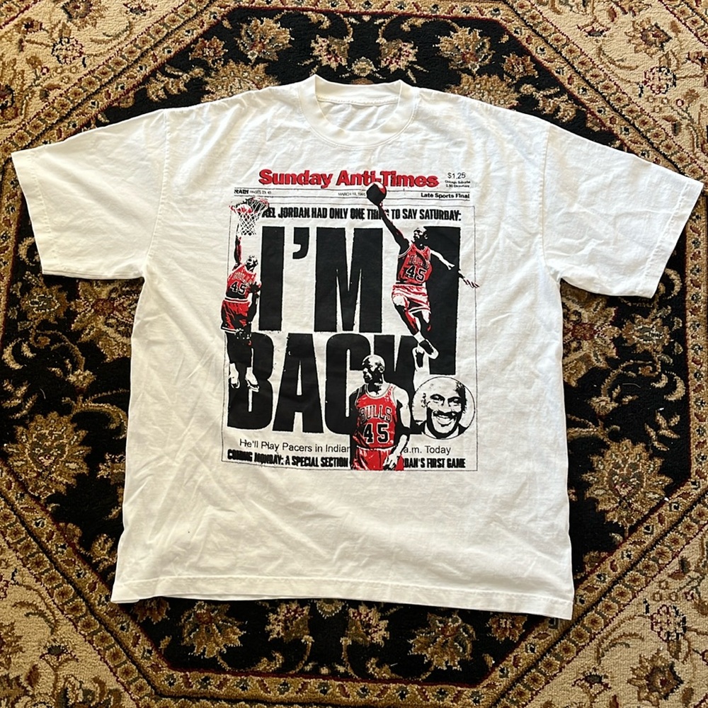 ANTI Merch Michael Jordan shirt - Sz XL